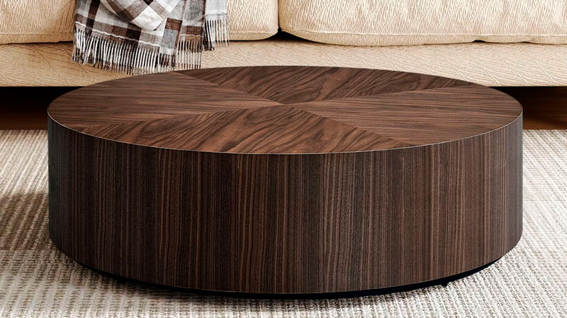 Mesa con chapa de Ebony