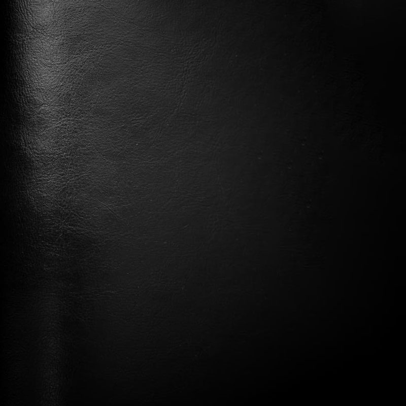 Cuero negro para muebles