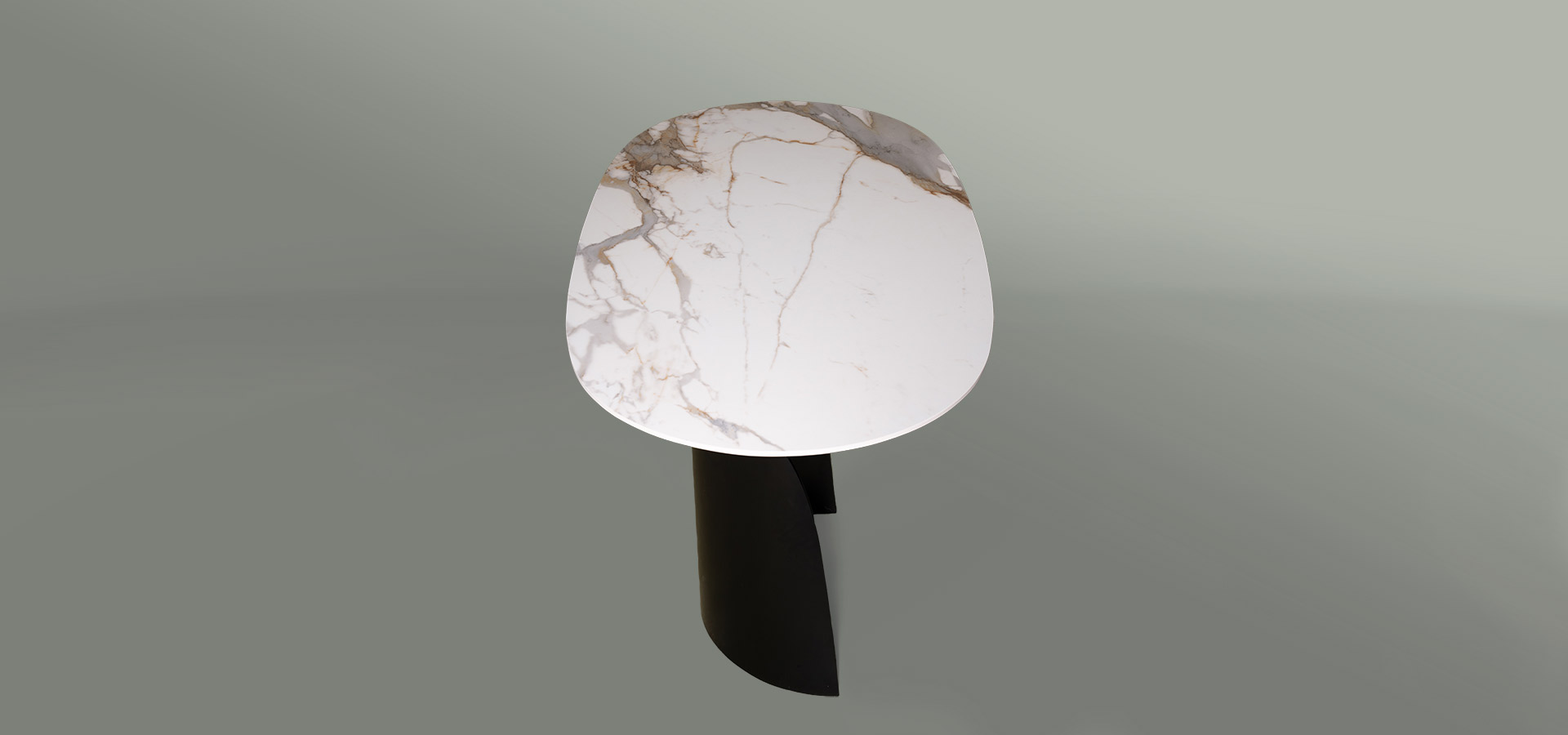 Mesa en marmol blanco